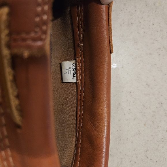 Men's Cabelas Steel Shank Moccasins - Picture 4 of 4